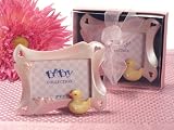 Little Rubber Ducky Photo Frame (Set of 24) - Baby Shower Gifts & Wedding Favors