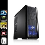 Sedatech - PC Gamer Expert - Intel i7-2600 4x3.4Ghz - 8Gb RAM - 1000Gb HDD - 60Gb SSD - Geforce GTX560ti 1024Mb - USB 3.0 - Full HD 1080p - 80+ Netzteil