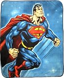 Superman "Cosmic Hero" Over-size Micro Raschel Throw Blanket