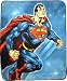 Superman "Cosmic Hero" Over-size Micro Raschel Throw Blanket