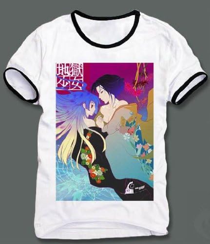 Anime Jigoku Shoujo Hell Girl Tshirt Size XXL