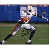 Tony Brown Autographed Tennessee Volunteers (White Jersey Horiz) 8x10 Photo