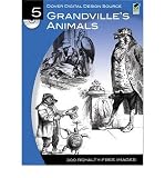Produkt-Bild: (GRANDVILLE'S ANIMALS [WITH CDROM] (GREEN)) BY Dover Publications Inc(Author)Paperback Aug-2010