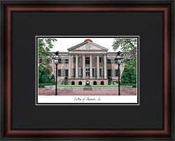 College of Charleston Academic Academic Framed & Matted 18x14 Lithograph