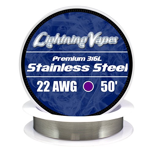 LV Stainless Steel 316L Wire 22 AWG - 50'