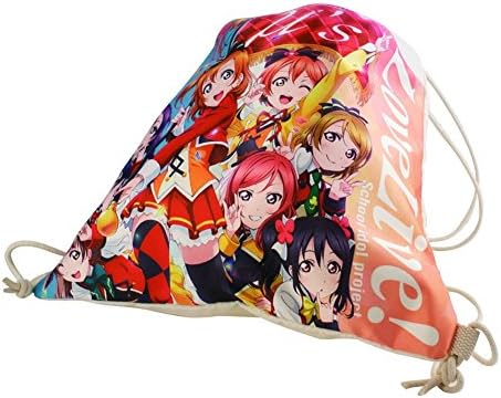 Leozaly Unisex Cosplay Vocaloid Tokyo Ghoul One Piece Bunch of Pocket Drawstring Backpack Bags #30 (LOVE LIVE)