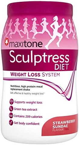 Maxitone Sculptress Diet Strawberry Sundae Flavour (700g)