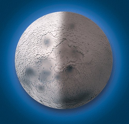 Discovery Kids Illuminated Remote Control Lunar Phase Moon Lamp