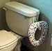 Potty Peg 2-Piece System- Toilet Seat Hanger, Potty Seat Storage