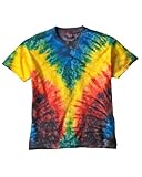 Tie-Dye Youth 5.4 oz 100% Cotton Tie, Dyed T-Shirt, Small, WOODSTOCK Tie-Dye Youth 5.4 oz 100% Cotton Tie, Dyed T-Shirt, Small, WOODSTOCK