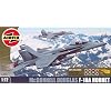 Airfix A50043 McDonnell Douglas F-18 Gift Set 1:72 Scale Military Aircraft Gift Set including paint glue & brushes