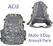 MOLLE 3 Day Military Assault Pack Backpack - ACU Digital Camouflage