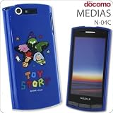 レイ・アウト MEDIAS N-04C用ディズニーソフトジャケット/トイストーリー RT-DN04CA/TY
