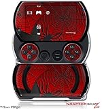 PSPgo Skin and Screen Protector Kit - Spider Web fits Sony PSP go