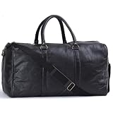 21 " Leather Duffle Bag