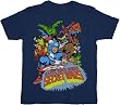 Marvel Comics Super Heroes Secret Wars Navy T-shirt Tee