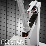 Produkt-Bild: Design Font&auml;ne-Armatur Chrom Einhand Hebelmischer
