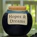 Tumbleweed 'Hopes and Dreams' Ceramic Money Jar with Lid