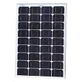 50W AKT Solar Panel Kit with 5A charge controller and solar cables - Complete kit for a 12V system e.g. in a Caravan, Boat or Outhouse