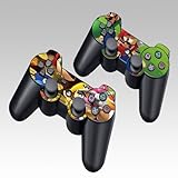 Mario Design Skin Decal Sticker for the PS3 (Playstation 3) Controller (2pcs in 1)