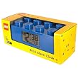 LEGO Kids' 9002151 Blue Plastic Alarm Brick Clock