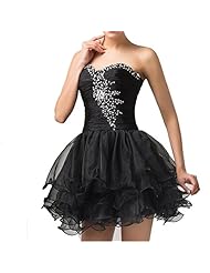 Short Sweetheart Fitted Crystal Homecoming Dress 