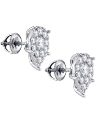 0.85CTW-DIAMOND SEVILLE EARRINGS