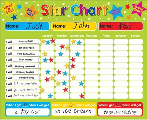 City Travel Guides Discounted  Toys : Reward / Star Chart Magnetic