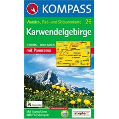 Kompass Karten, Karwendelgebirge: Wander-, Rad- und Skitourenkarte
