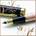 Edler Monte Lovis Luxus Füller Füllfederhalter Kugelschreiber Kuli dünne Feder Mine auch Ideal als Geschenkset inkl. Monte Lovis Etui