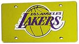 Los Angeles Lakers License Plate Cover (Yellow)