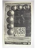 Big Head Todd & The Monsters Handbill Poster And Boulder, CO And Franklin Field Univeristy of Colorado