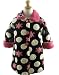 Corky And Company Girls Winter Coat Black Polka Daisy Sweet Pea