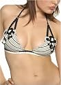 Betsey Johnson Swim Parasol triangle bikini top