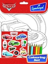 Disney Pixar Cars Colouring and Sticker Set