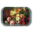 Dragonflies Amidst Blossoming Flowers - Rectangle Glass Paperweight (2-1/2" x 4" x 1")