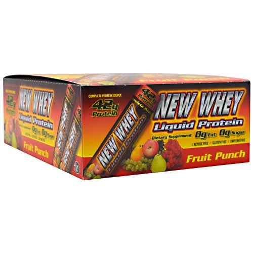 New Whey Nutrition - New Whey Liq Protein 42 Fruit, 12 shots