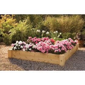 Rustic Natural Cedar 4848 4 X 4 Raised Bed Planter by Rustic Natural Cedar