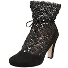 ALL BLACK Crochet Bootie