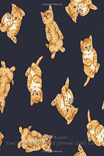 Password Keeper: Your Personal Password Journal- Little Cats