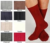 Marcoliani Men's Mid-Calf Italian Luxury Cashmere and Silk Socks