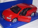 VOLVO C70 C 70 CONVERTIBLE CLOSED RED 1/18 POWCO MODEL CAR