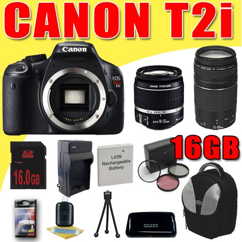 Canon EOS Rebel T2i 18 MP CMOS APS-C Digital 