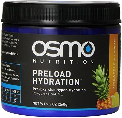 OSMO Nutrition Men's PreLoad Canister, Pineapple &amp; Lemon, 20 Serving Canister, 9.2oz by OSMO Nutrition