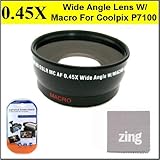 58mm 0.45X high definition Super Wide Angle lens with Macro attachment For  ....