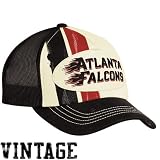 Reebok Atlanta Falcons Natural-Black Broiler Adjustable Trucker Hat