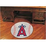 Anaheim Angels MLB "Baseball" Round Floor Mat (29")