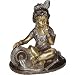 Spiritual Gifts Hindu God Krishna Brass Statue 7 x 6.5 x 4.75 inches