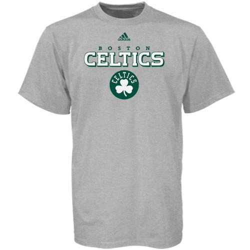 adidas Boston Celtics Ash True Court T-shirt