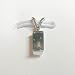 14K White Gold Bi-Color Tourmaline Pendant